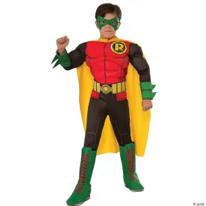 Child Deluxe Photo-Real Muscle Chest Robin Costume