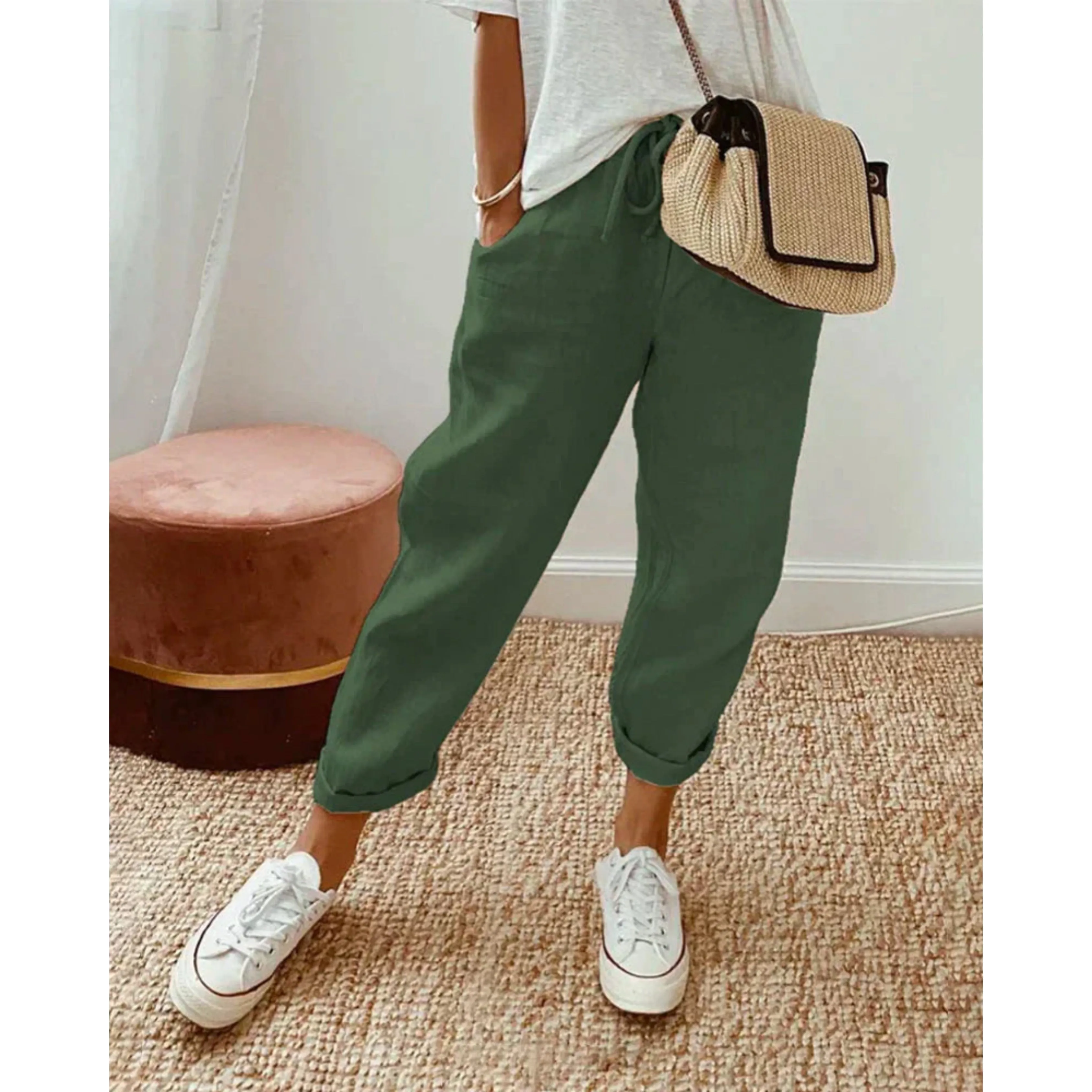Clarisa® | Women's jogging pants with drawstring waist
