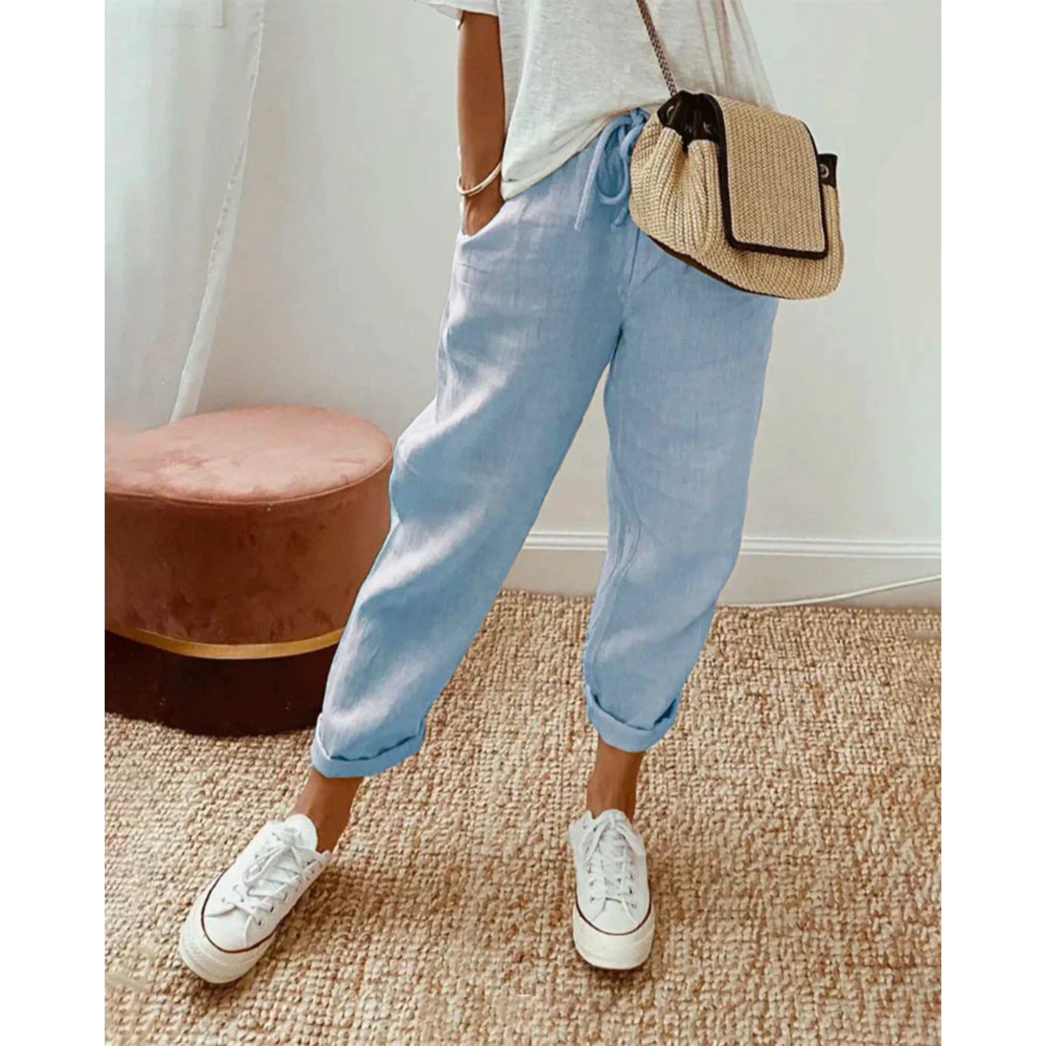 Clarisa® | Women's jogging pants with drawstring waist