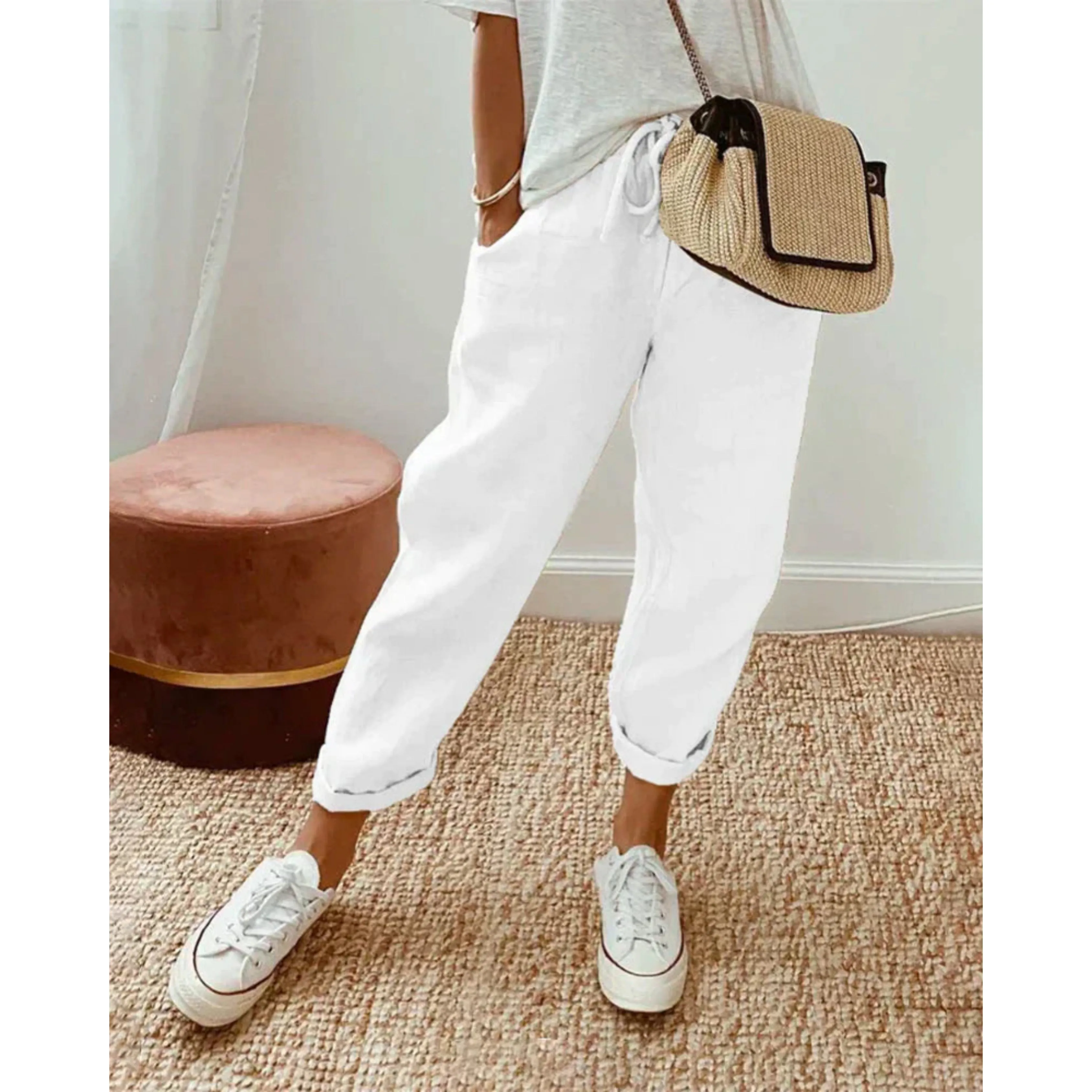 Clarisa® | Women's jogging pants with drawstring waist