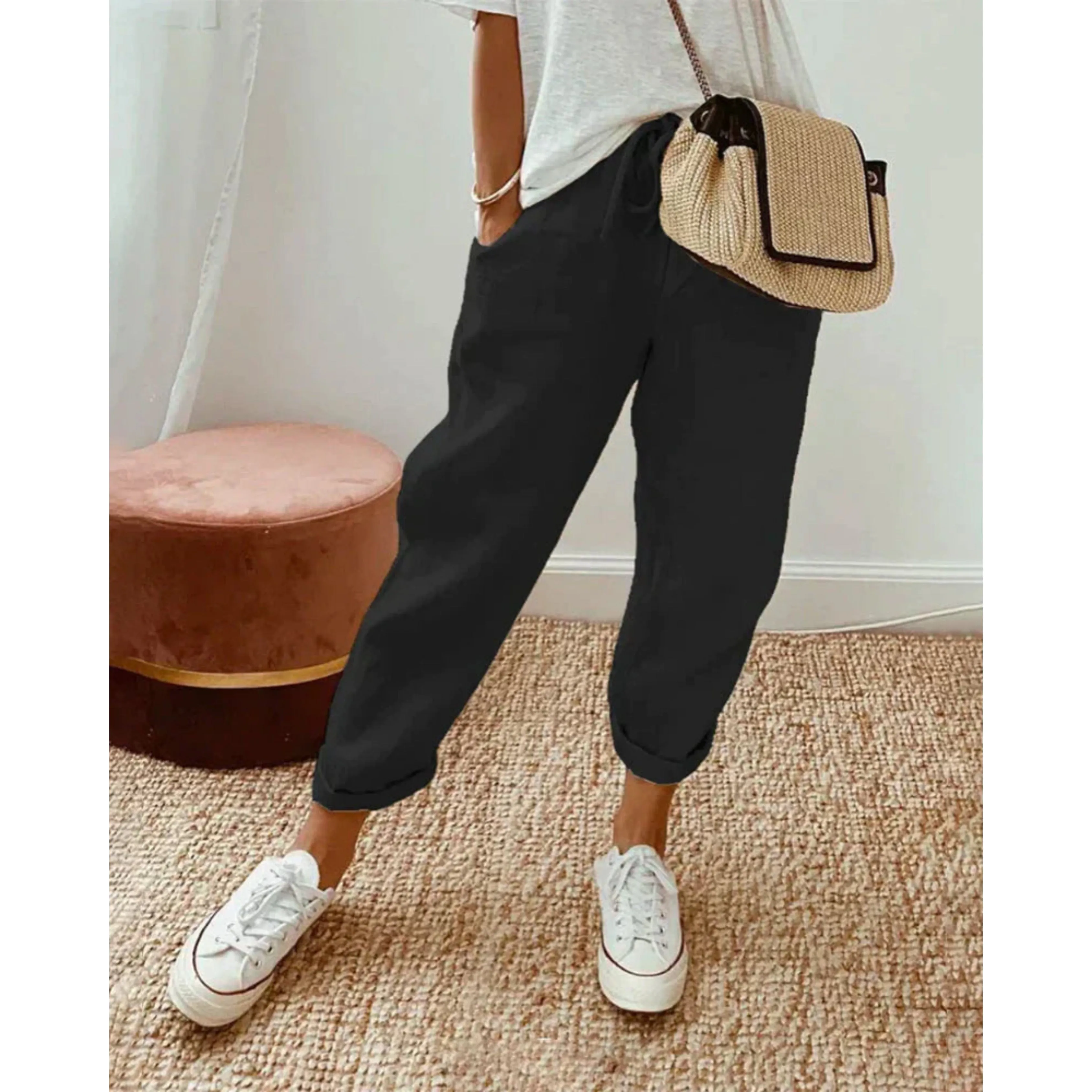 Clarisa® | Women's jogging pants with drawstring waist