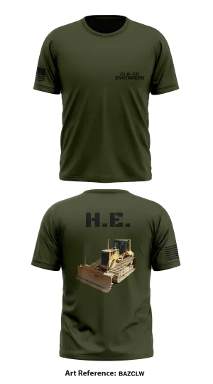 CLB-15 ENGINEERS Store 1 Core Men's SS Performance Tee - baZCLW