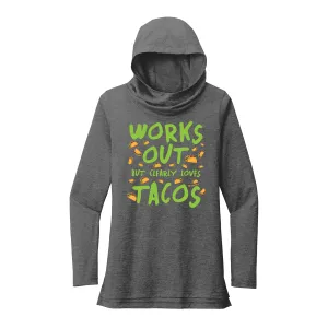 Clearly Loves Tacos Performance Hoodie