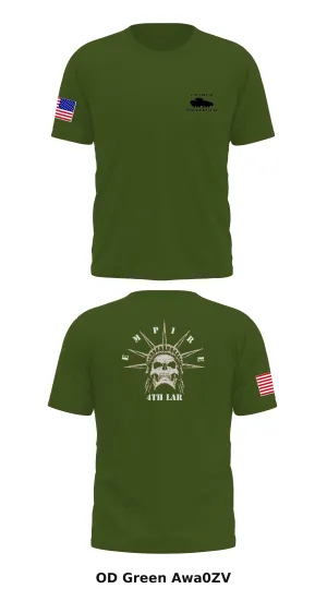 Co E 4th LAR Bn. Core Men's SS Performance Tee - Awa0ZV