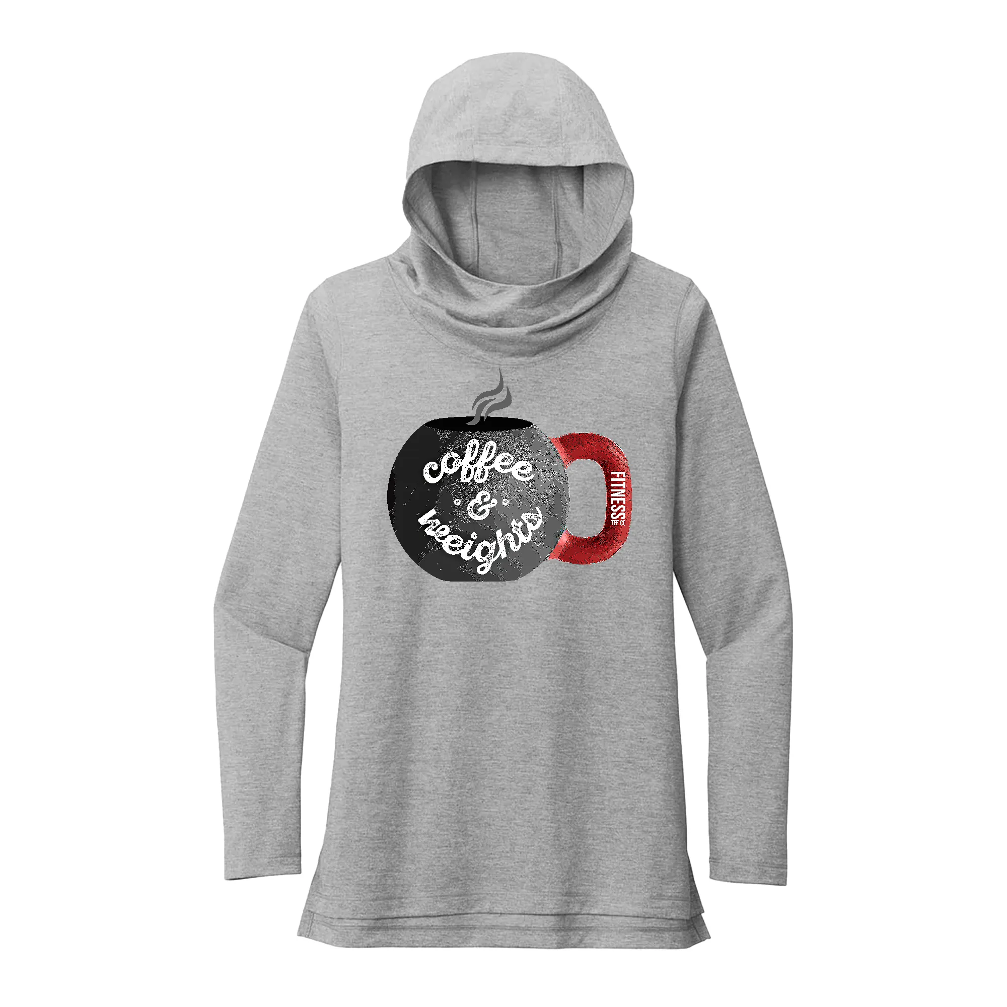 Coffee and Weights Performance Hoodie