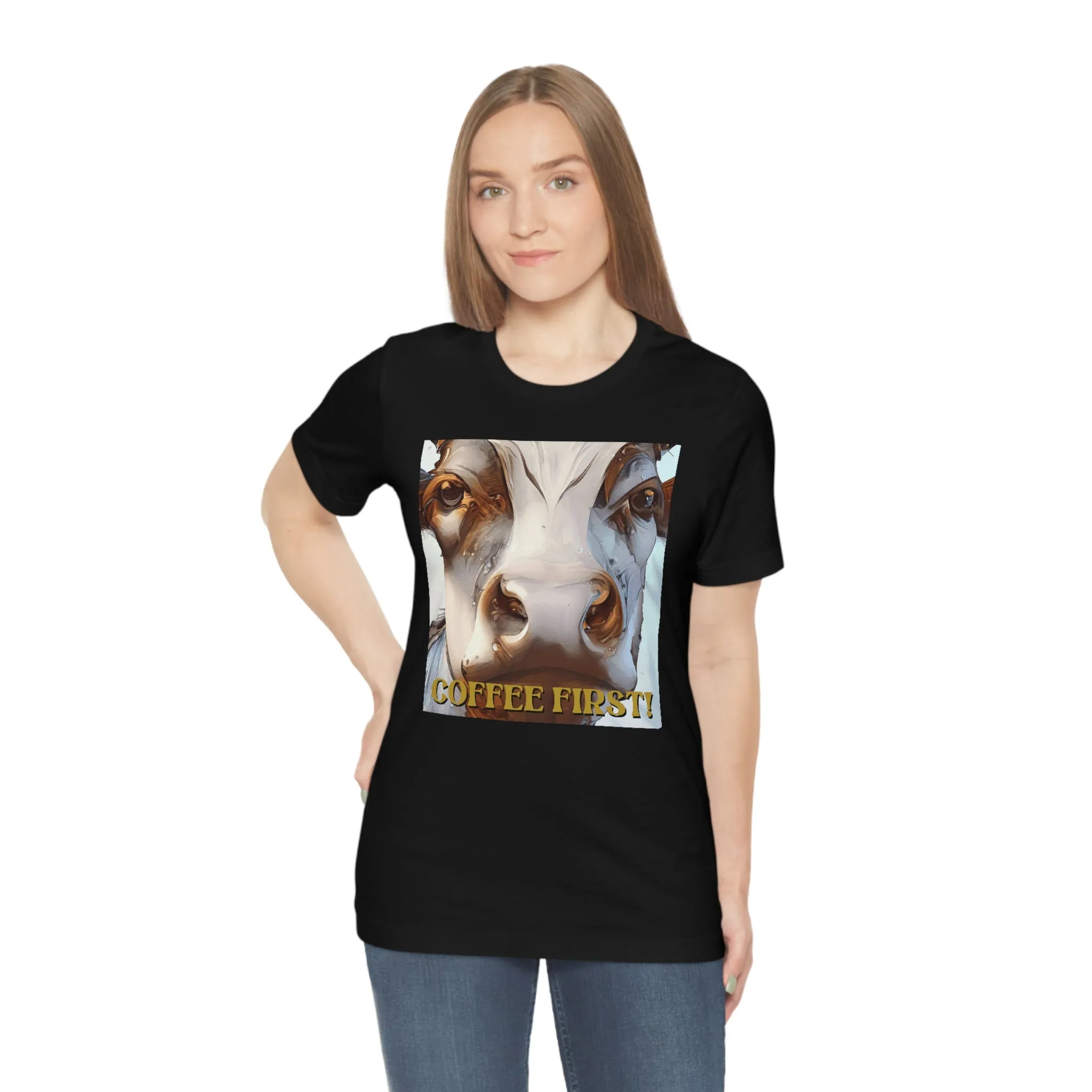 Coffee First! 2 Short Sleeve Tee