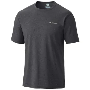 Columbia Men Black Silver Ridge Zero Short Sleeve T-Shirt