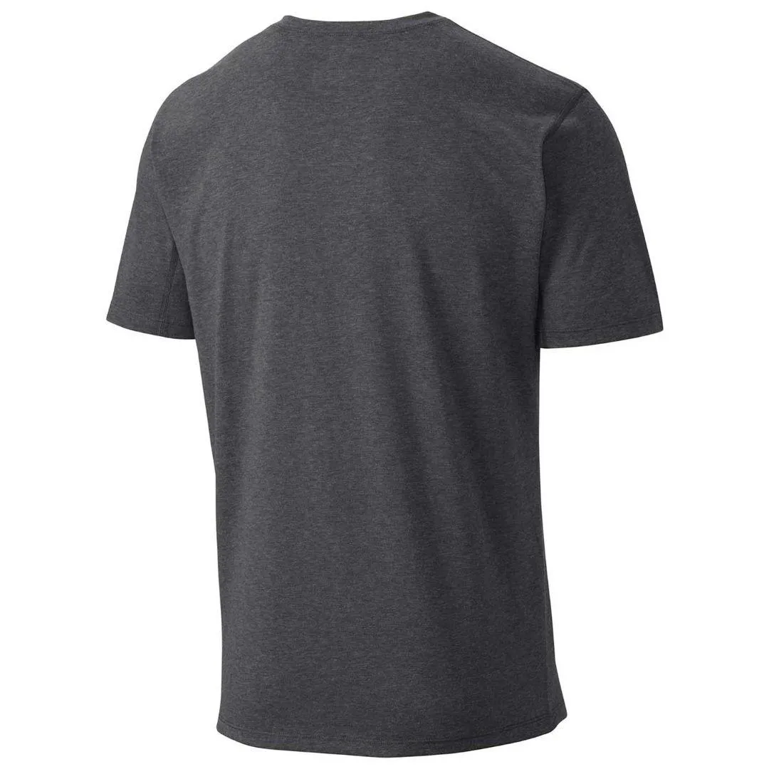 Columbia Men Black Silver Ridge Zero Short Sleeve T-Shirt
