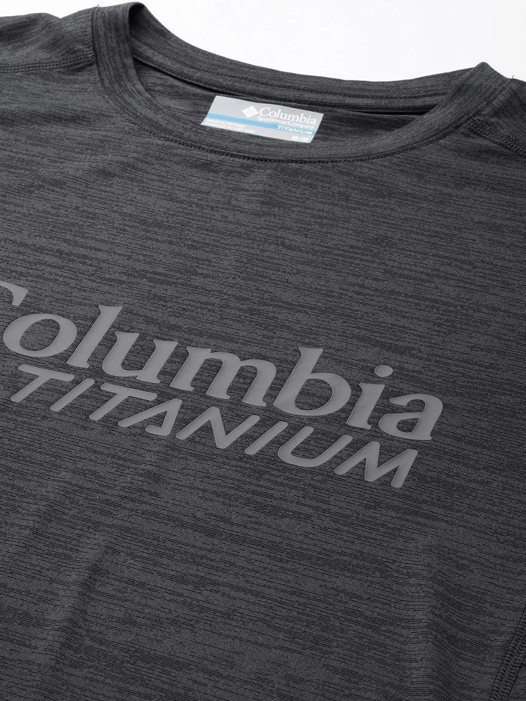 Columbia Men Grey M Titan Pass Graphic T-Shirt