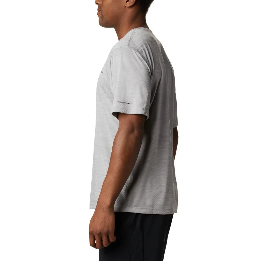Columbia Men Grey Zero Rules Short Sleeve T-Shirt