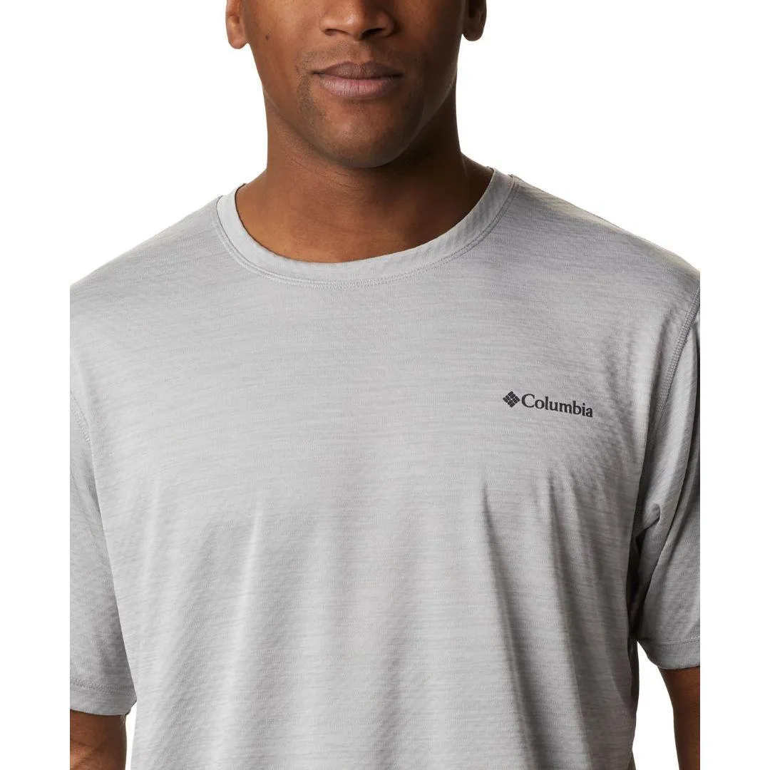 Columbia Men Grey Zero Rules Short Sleeve T-Shirt