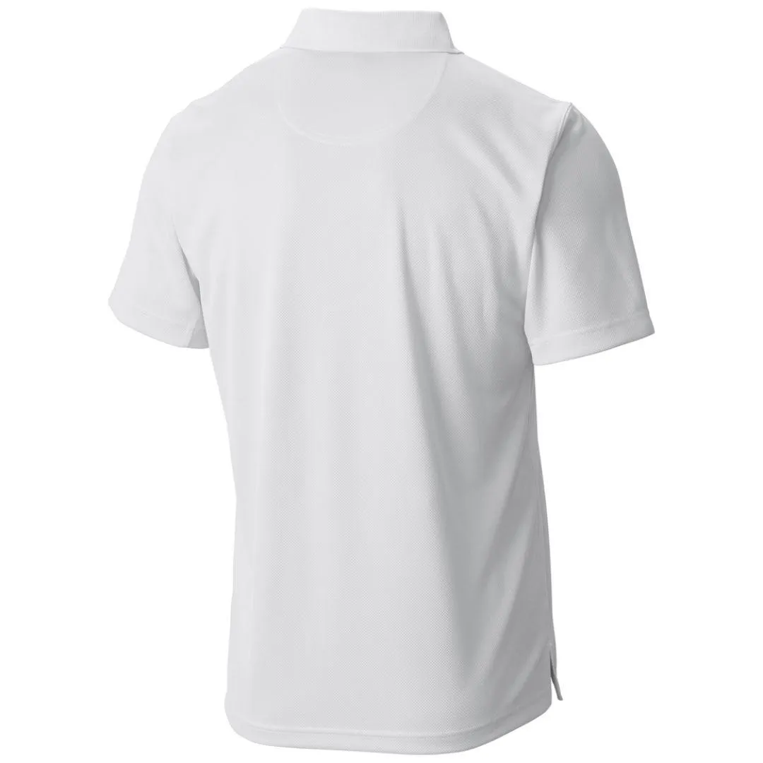 Columbia Men White New Utilizer Polo T-Shirt