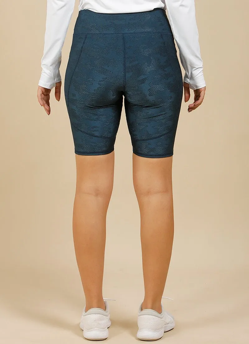 Comfort Biker Short (Camo Shark)