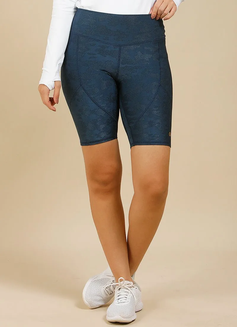 Comfort Biker Short (Camo Shark)