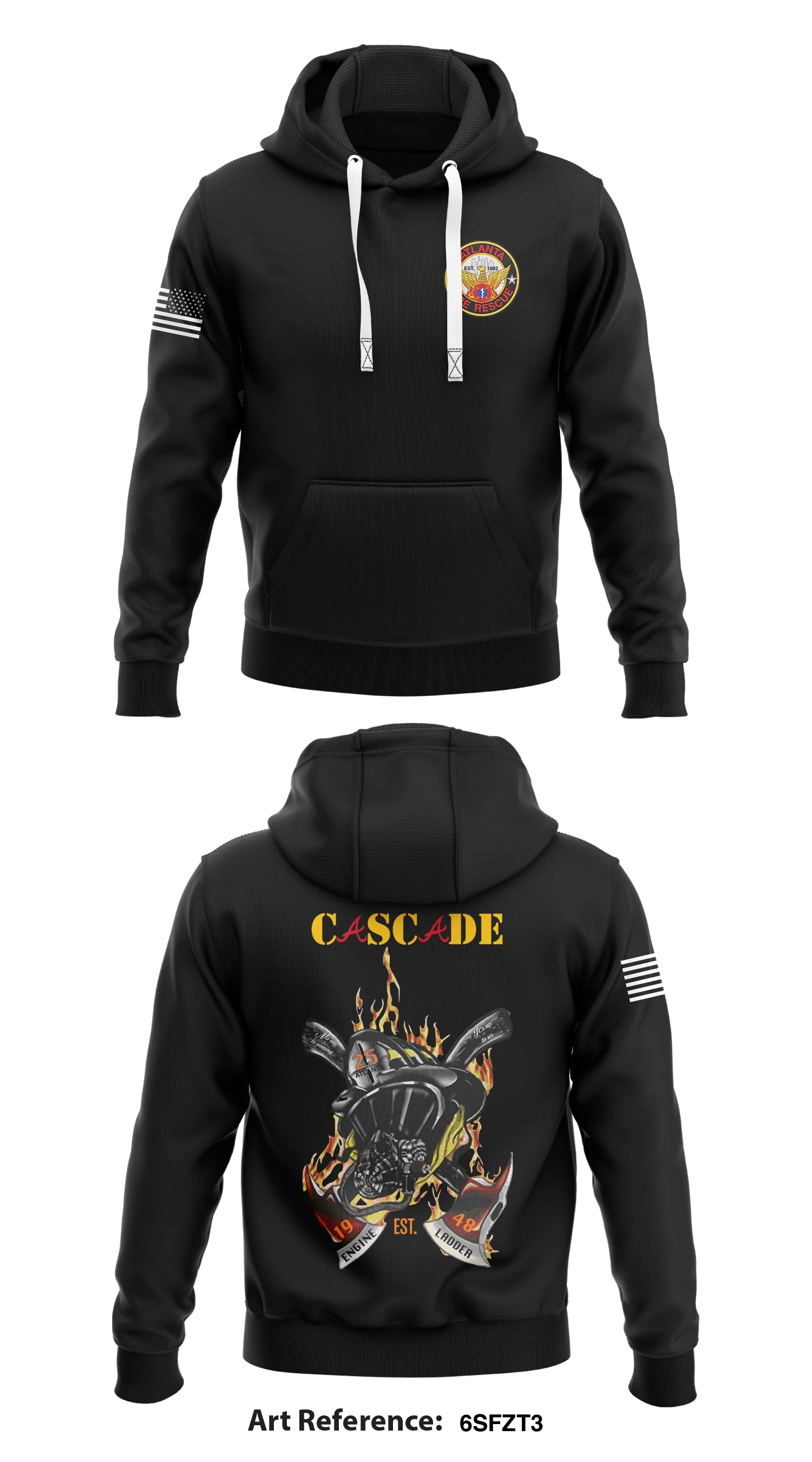 Company 25  Core Men's Hooded Performance Sweatshirt - 6sfzt3