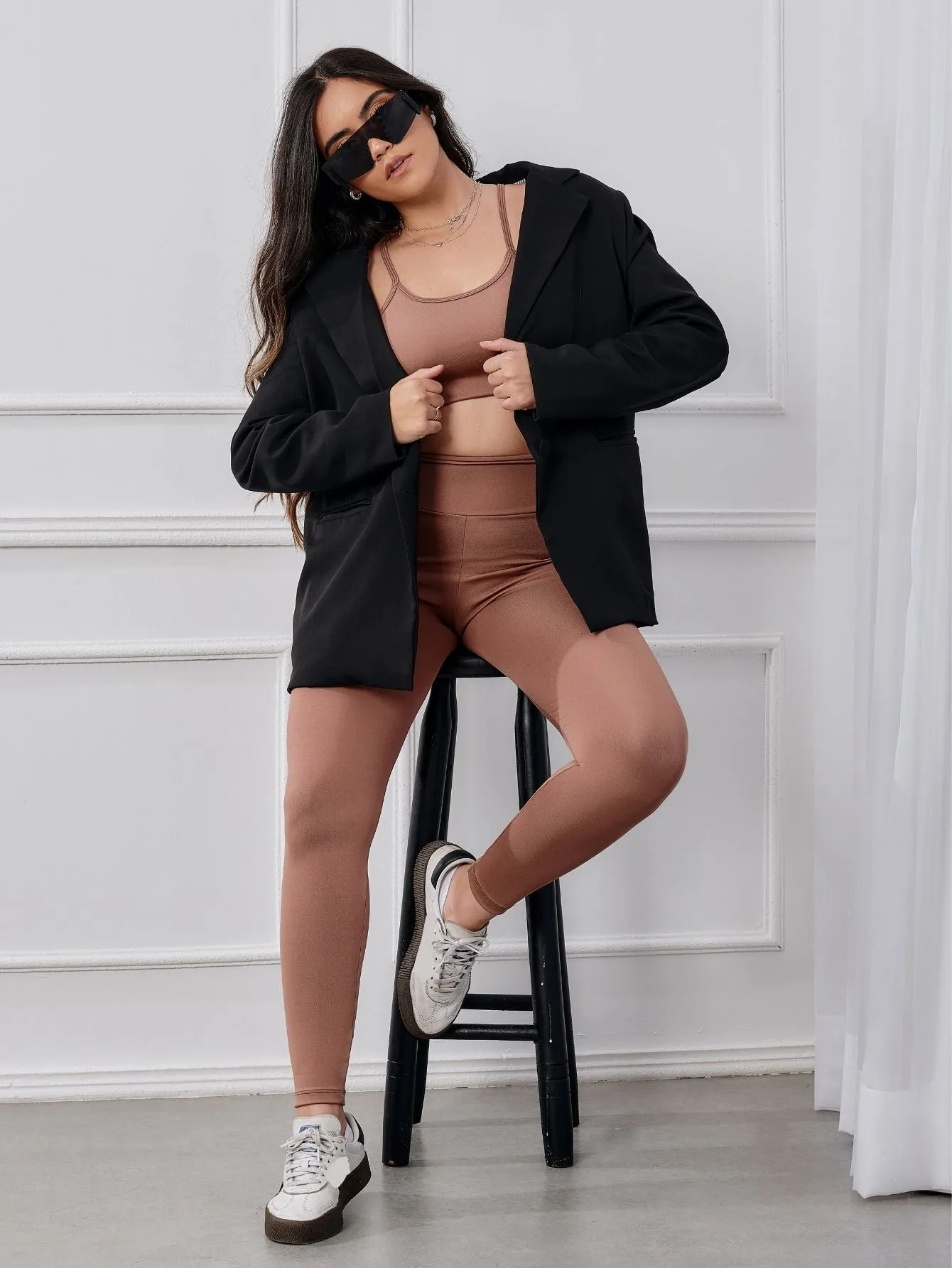 Conjunto fitness Basic (calça top)