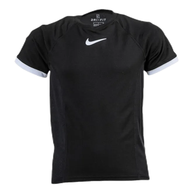 Court Dri-FIT SS JUNIOR Tee Black