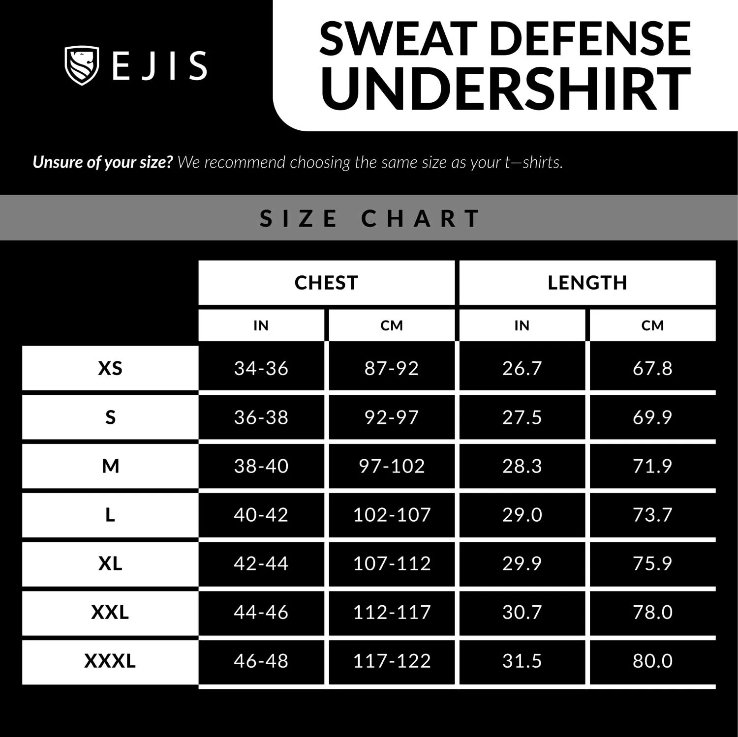 Crew Neck Micro Modal Sweat Proof Undershirt For Men - Black 9-Pack