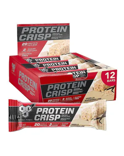 Crisp Protein Bar By BSN