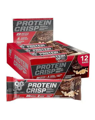 Crisp Protein Bar By BSN