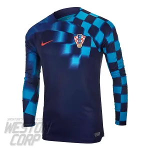 Croatia Adult 2022 SS Away Stadium Long Sleeve Jersey