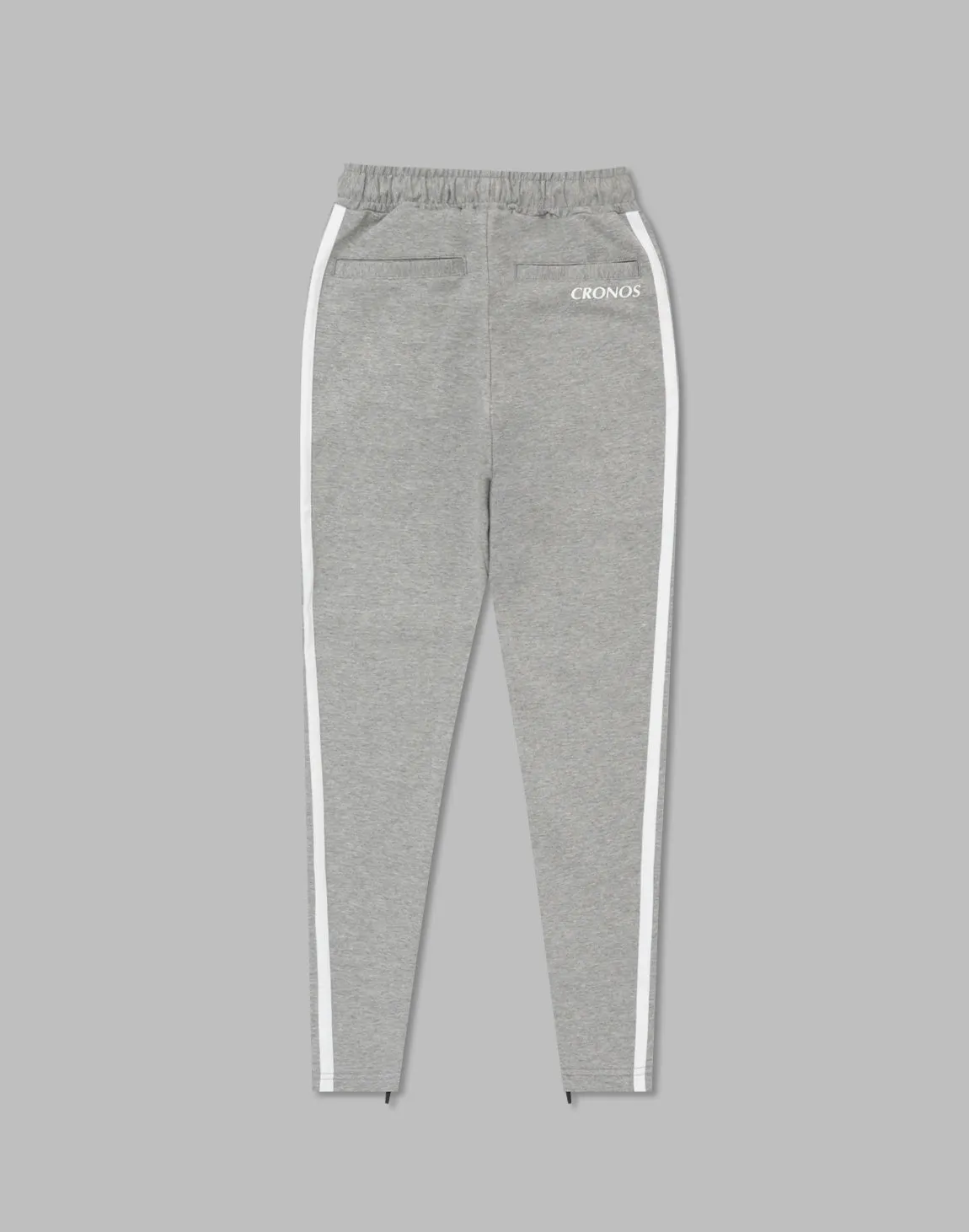CRONOS WOMEN 2LINE STRETCH PANTS【GRAY】