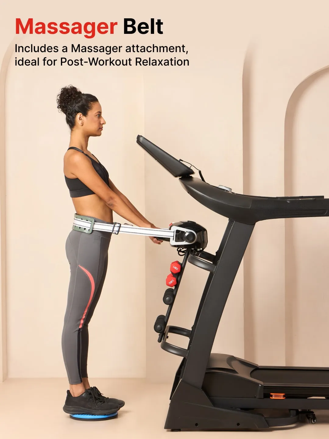 Cultrun M6 Nova 6 HP Peak Treadmill | 15-level Auto-Incline & Massager | Max Weight-140kg | Max Speed-18kmph (with 6 months extended warranty)