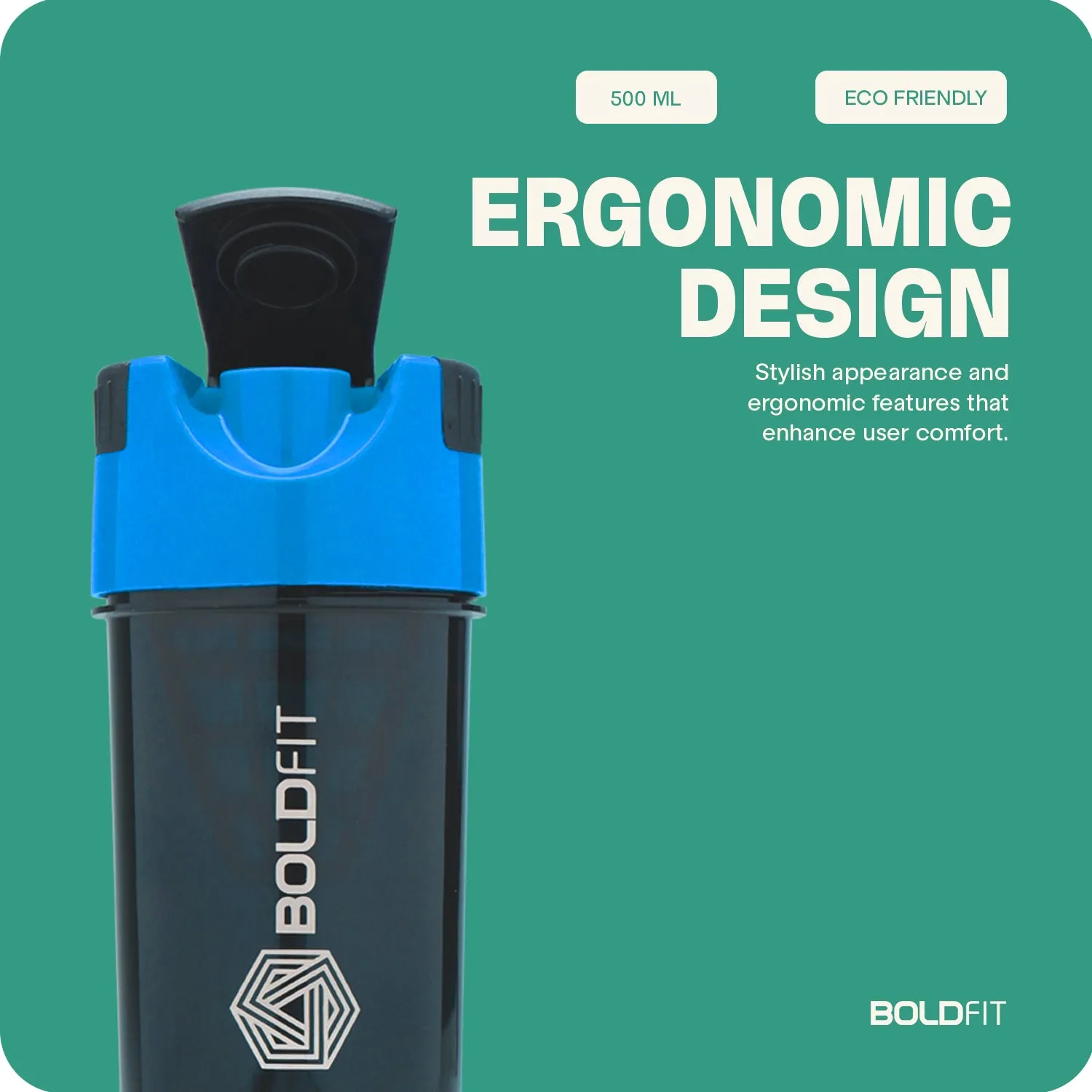 Cyclone Shaker 500ml - Blue