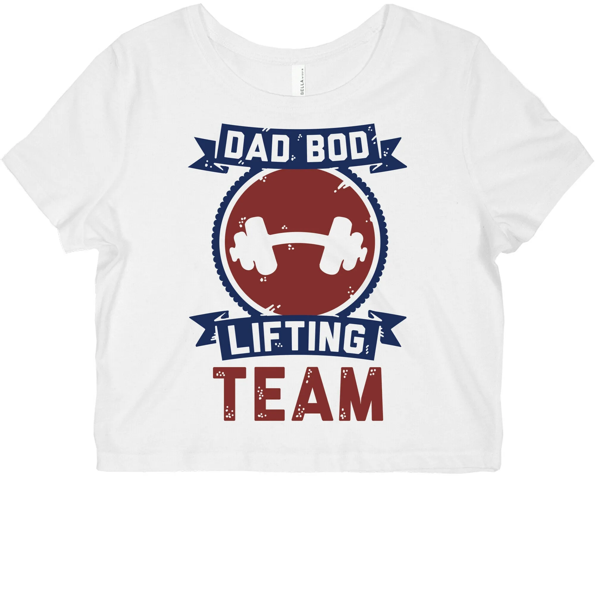 Dad Bod Lifting Team Graphic Baby Tee