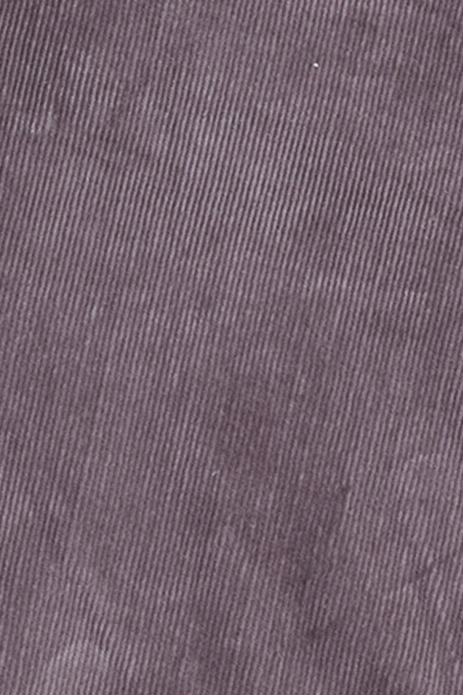 Dark Grey Stretch Corduroy Jeans