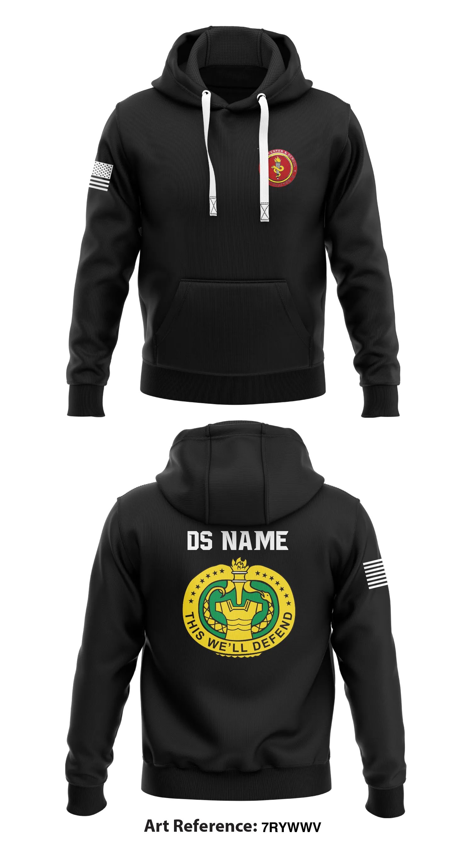 Delta Company 264 Store 1  Core Men's Hooded Performance Sweatshirt - 7RyWwv