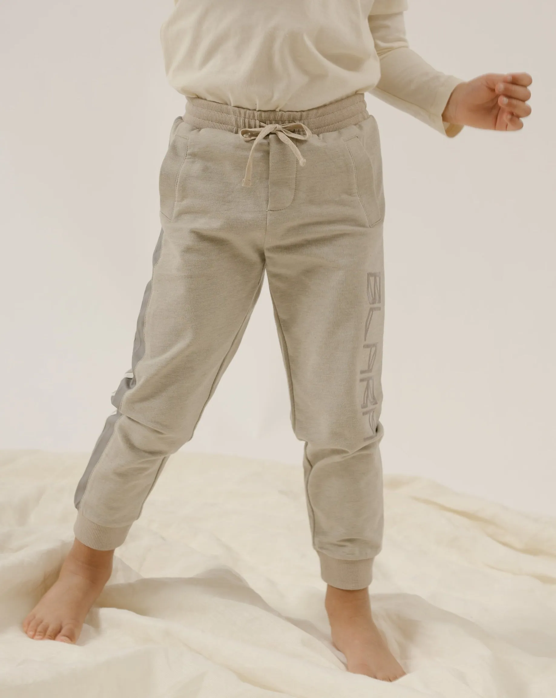 Denim Trim Joggers