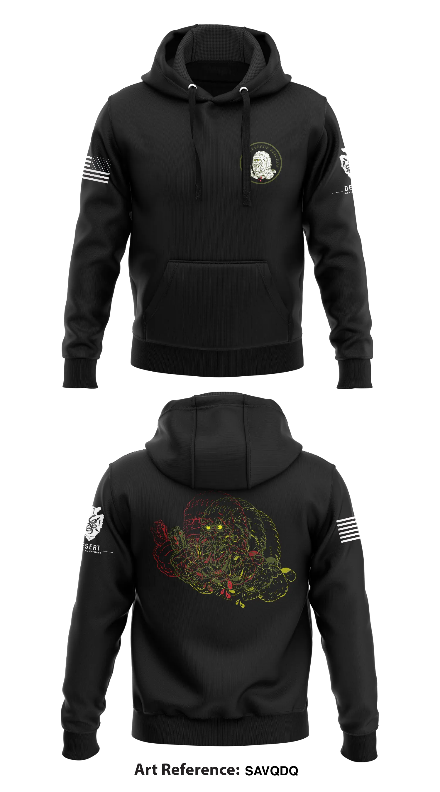 Desert Tactical Fitness Store 1  Core Men's Hooded Performance Sweatshirt - sAvQdQ
