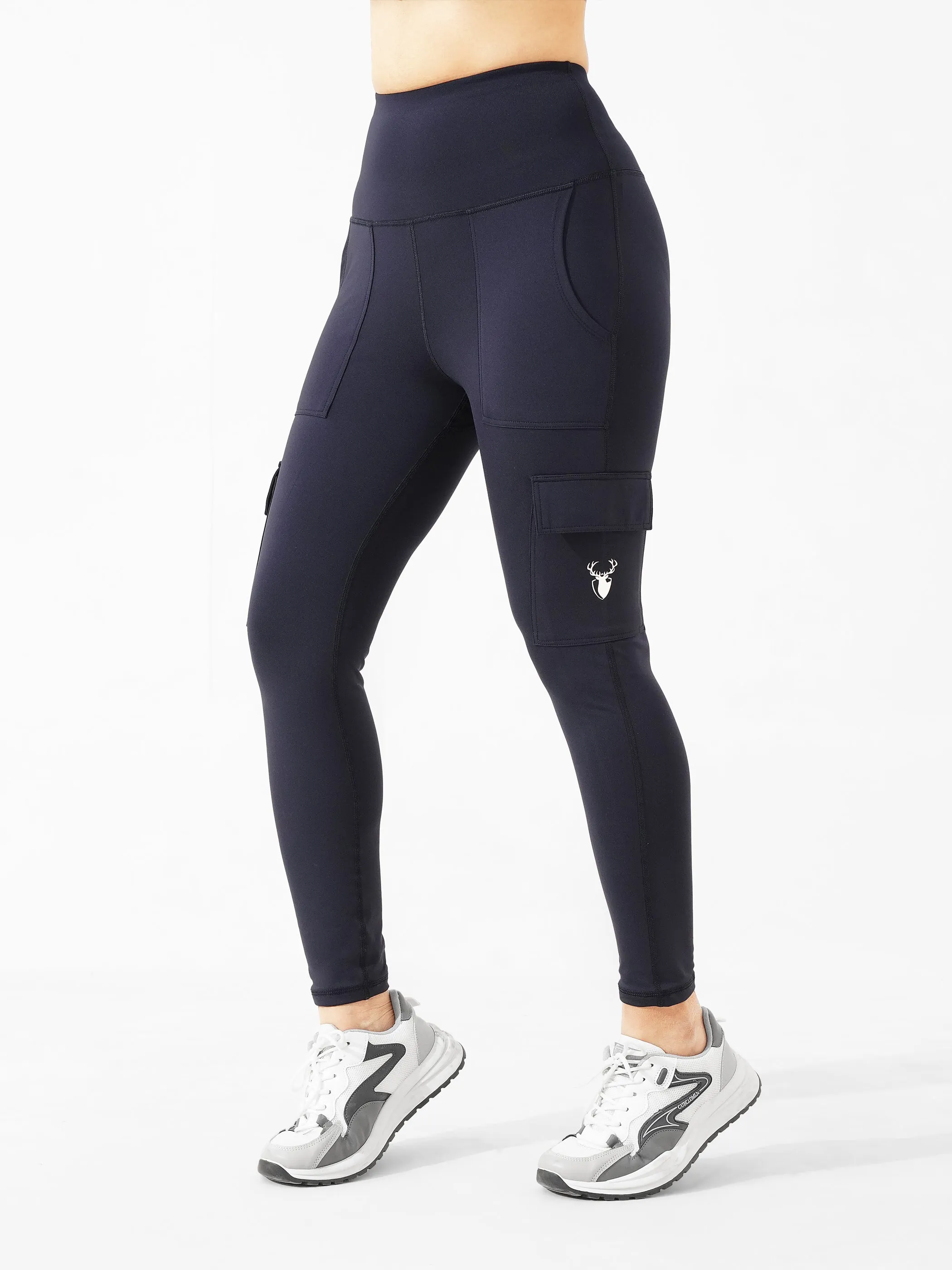 Detailed Cargo Active Pair in Blue