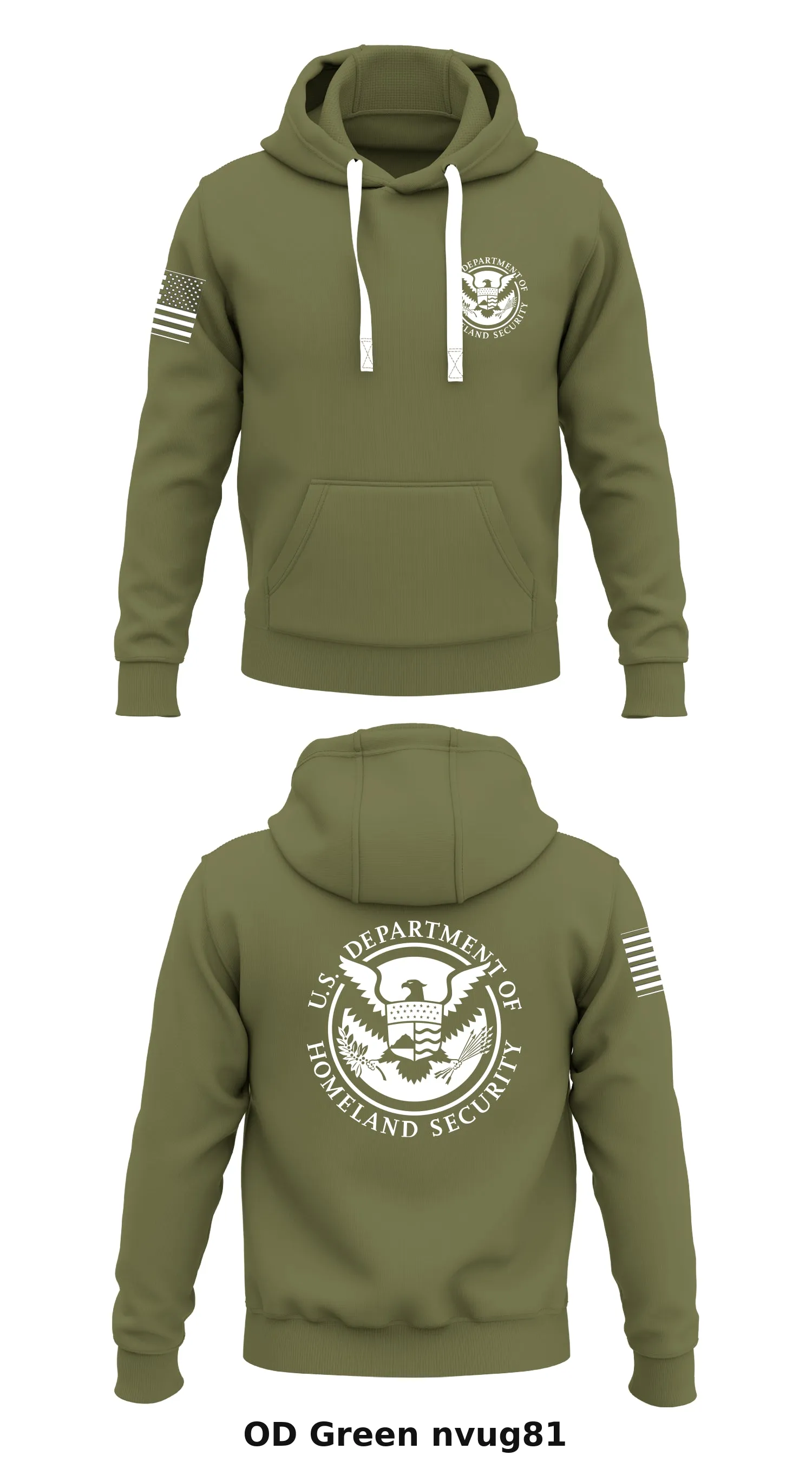 DHS Store 1  Core Men's Hooded Performance Sweatshirt - nvug81