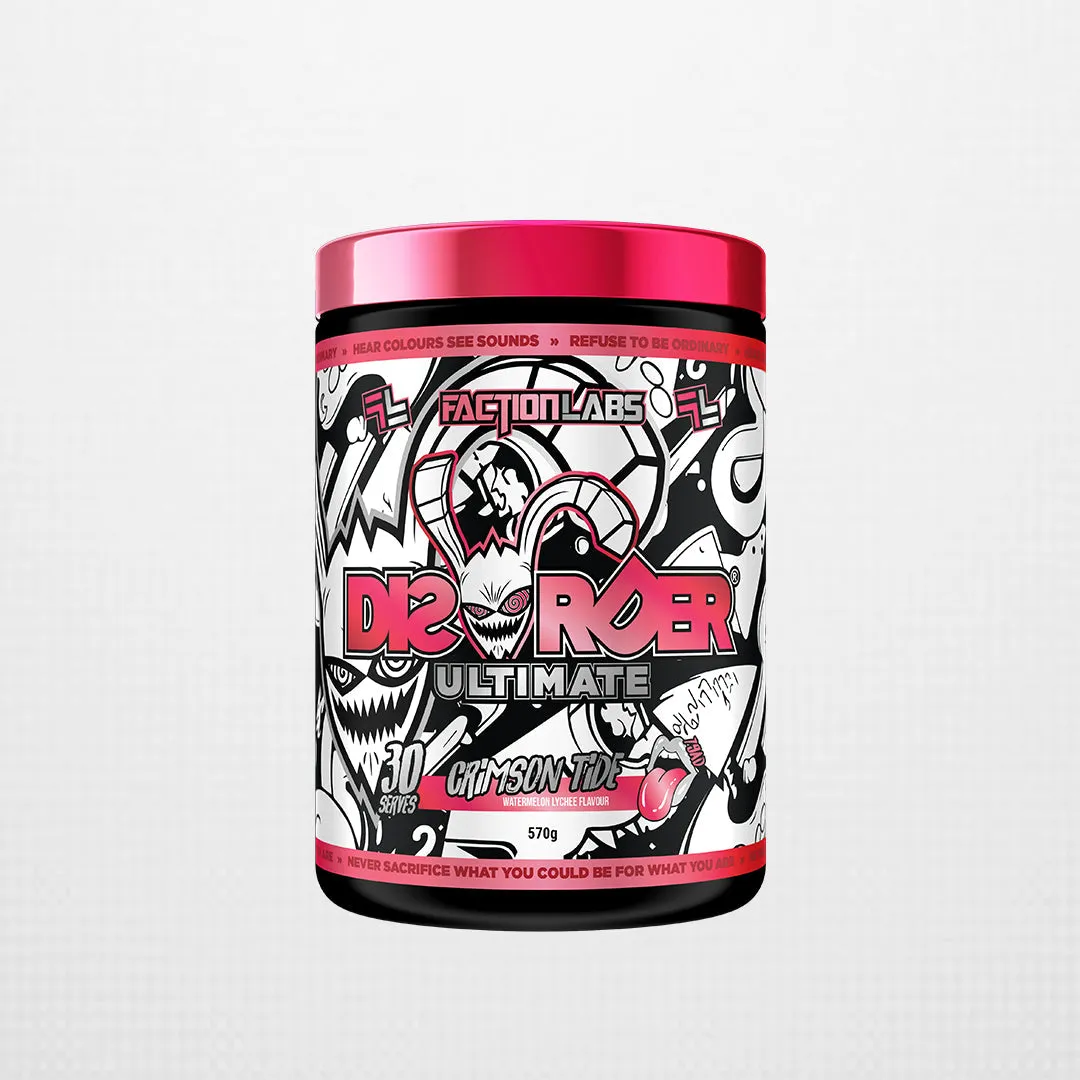 Disorder Ultimate Supplement   FREE CREATINE   FREE PROTEIN VARIETY PACK