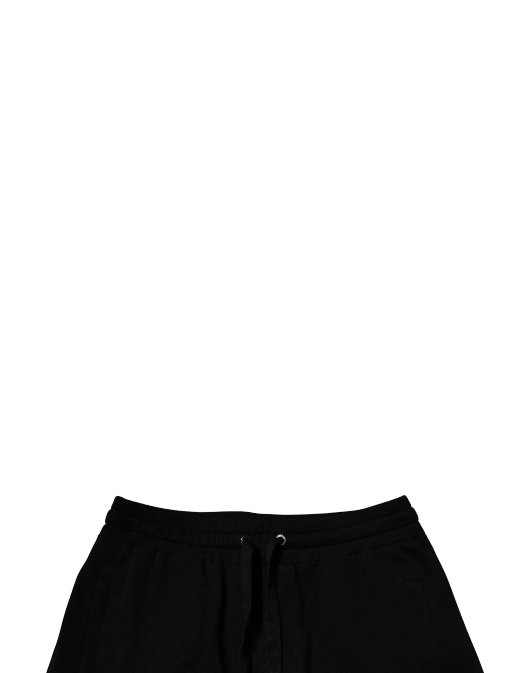 Dolce & Gabbana Black Cotton Jogger Jogging Pants