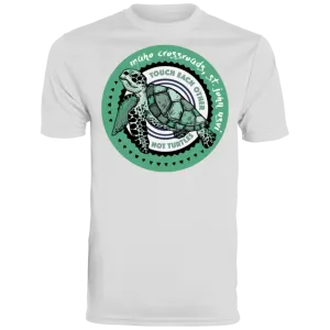 Don't Touch Turtles Augusta Men's Wicking T-Shirt