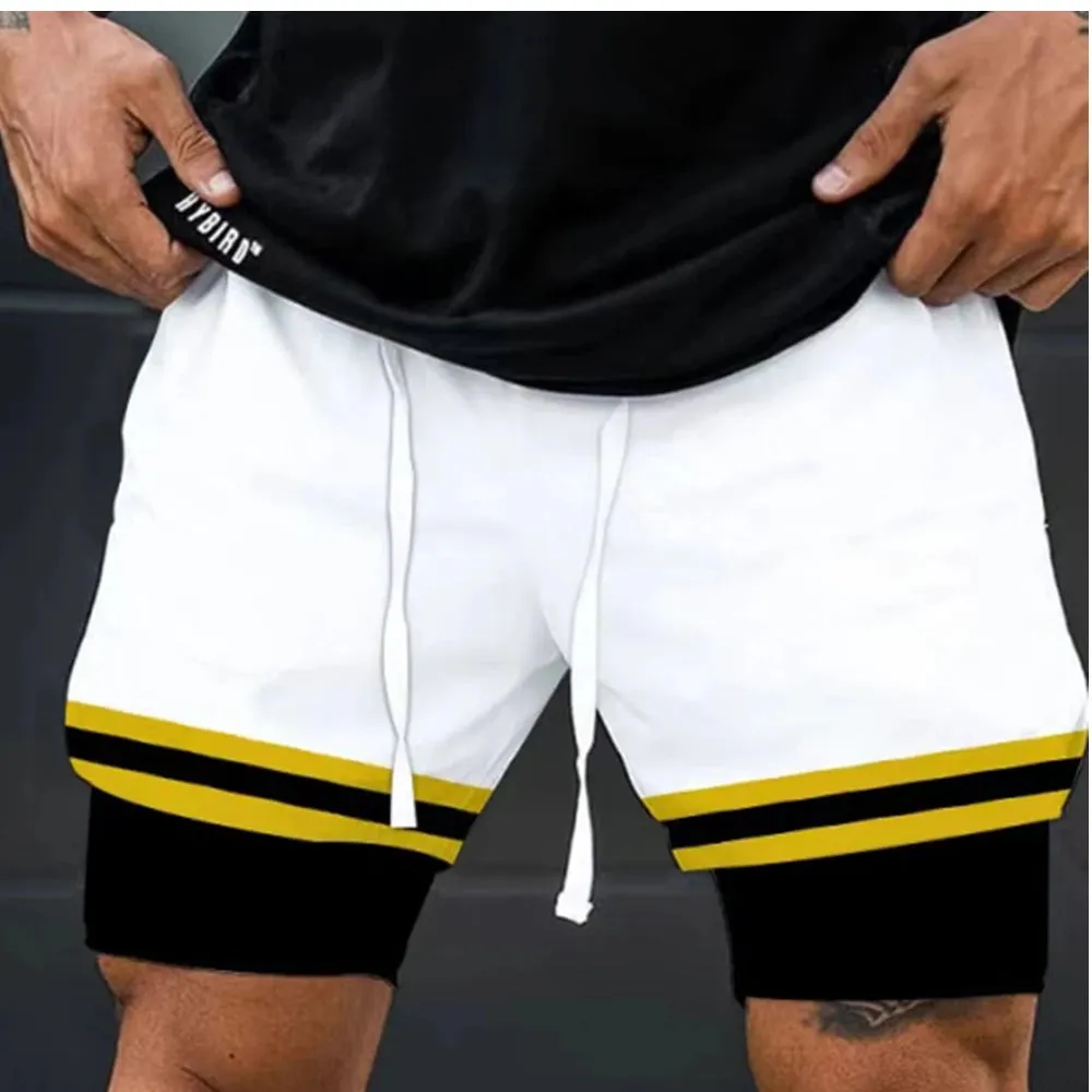 Dragon Ball Z 'Goku Black' Performance Shorts w/Compression Lining