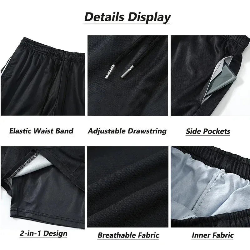 Dragon Ball Z 'Goku Black' Performance Shorts w/Compression Lining