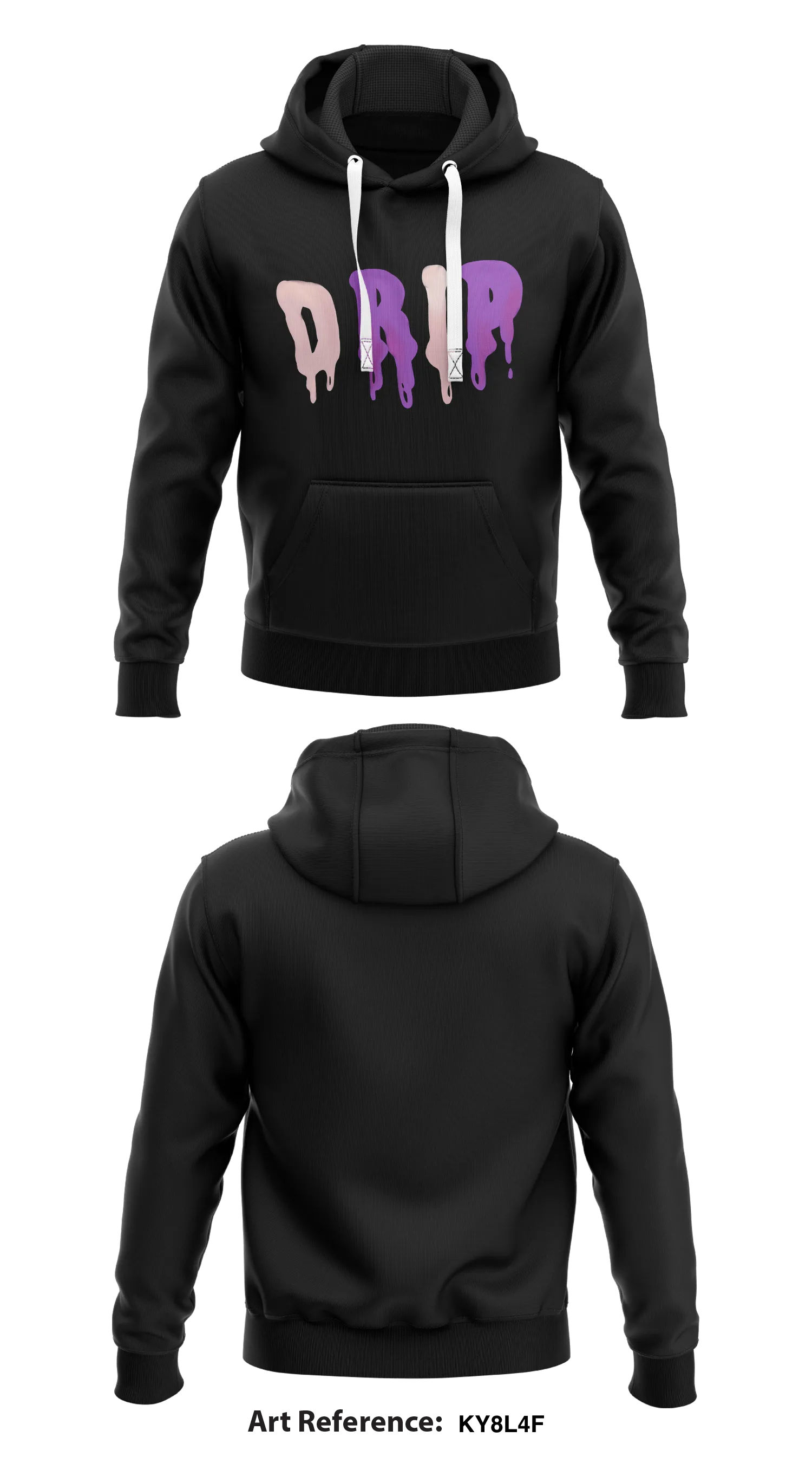 DRIP Store 1  Core Men's Hooded Performance Sweatshirt - kY8L4F