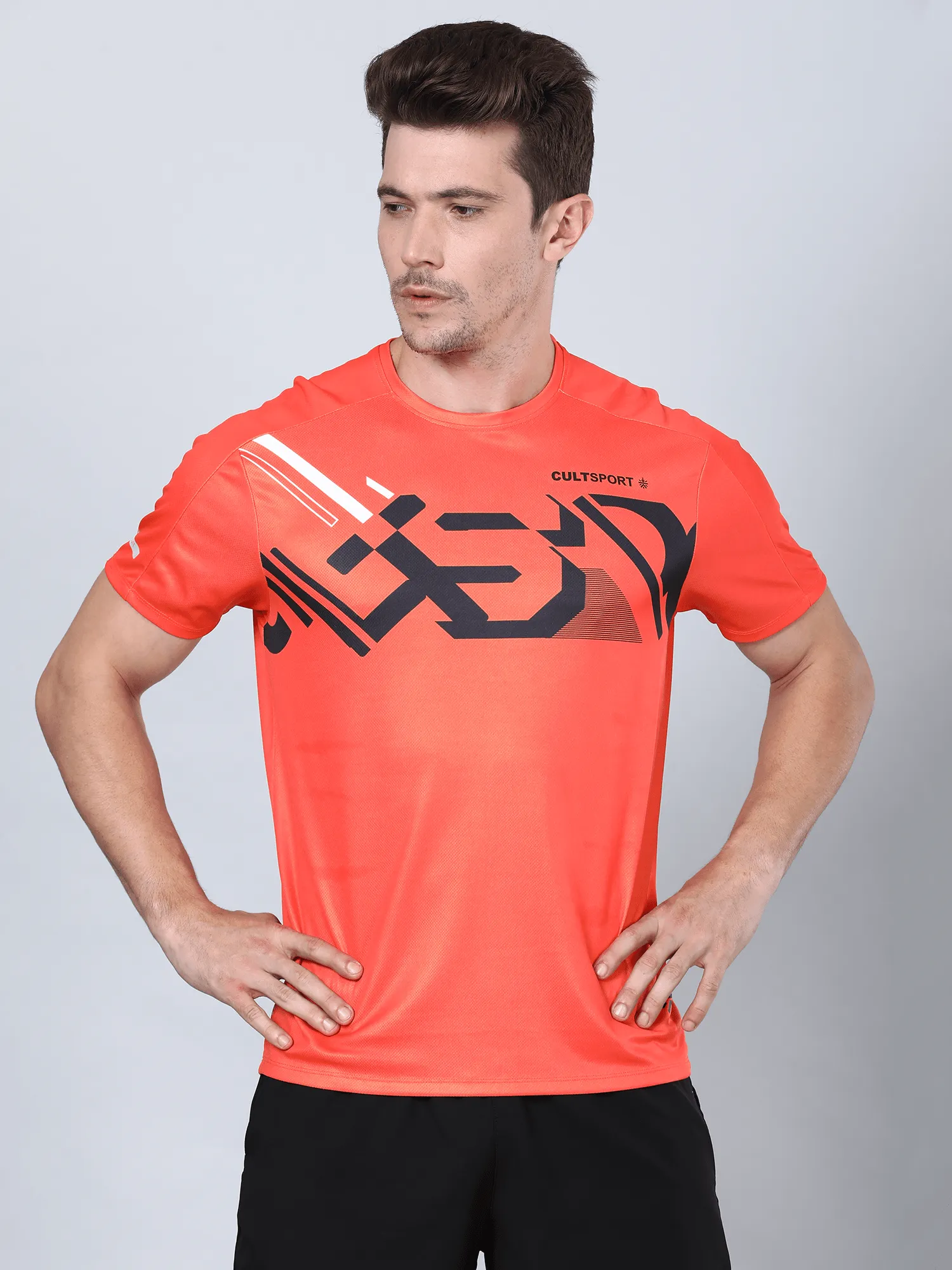 Dugout Hiero Orange Gym Tee