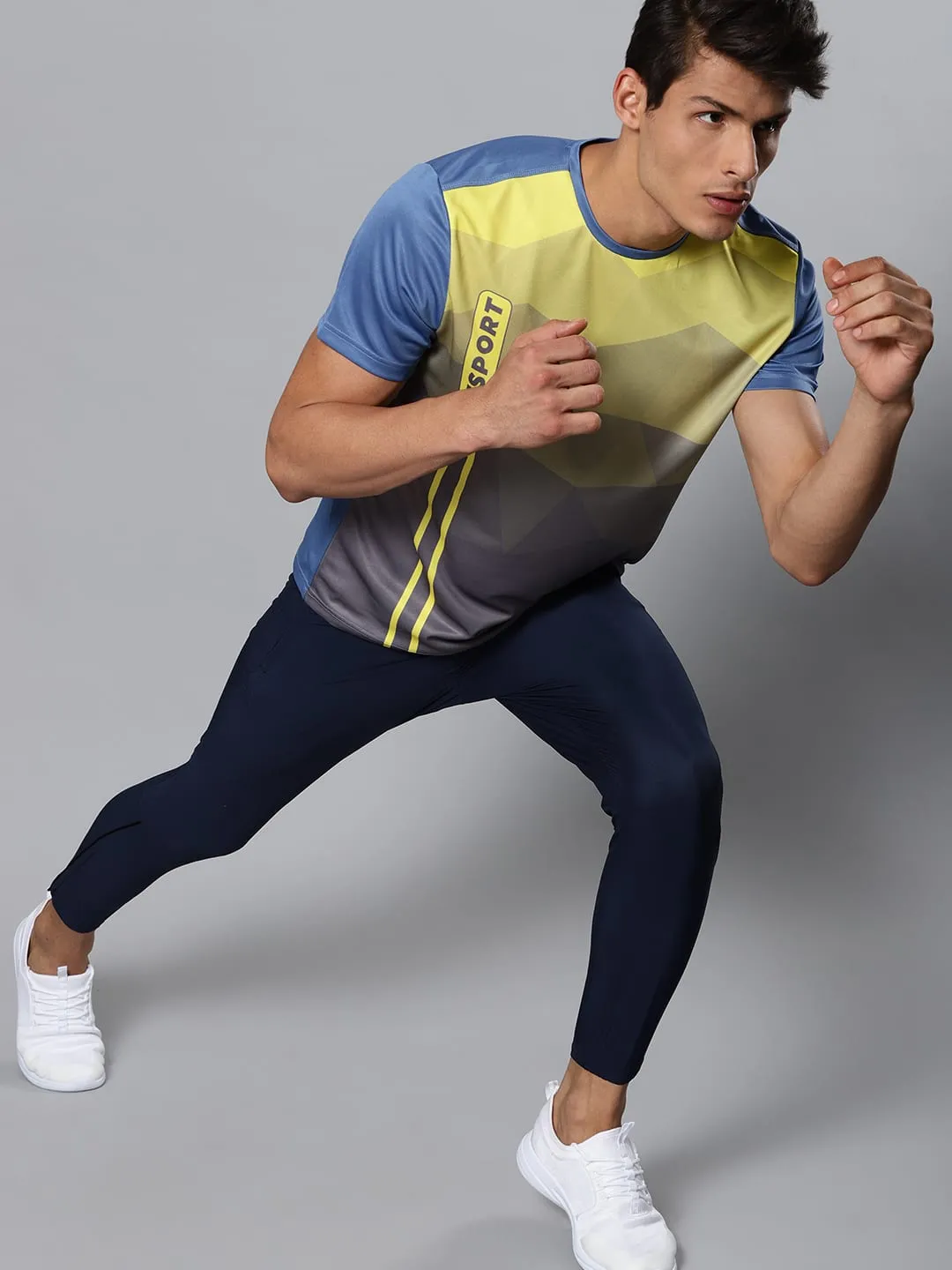 Dugout Prism Yellow Relaxed Tee