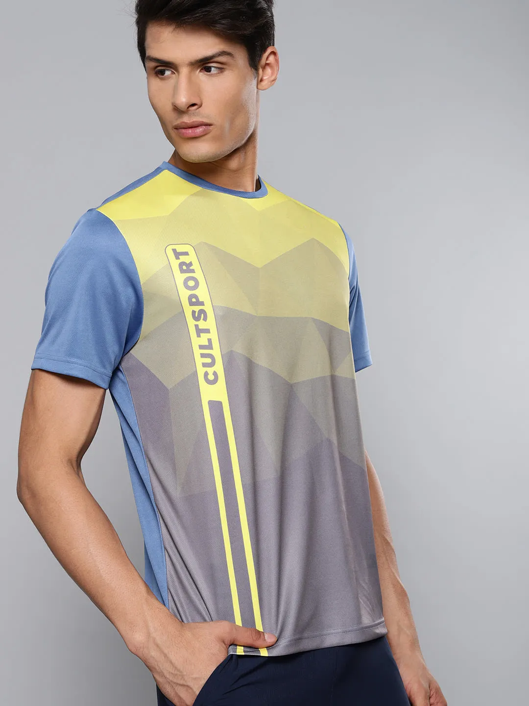 Dugout Prism Yellow Relaxed Tee
