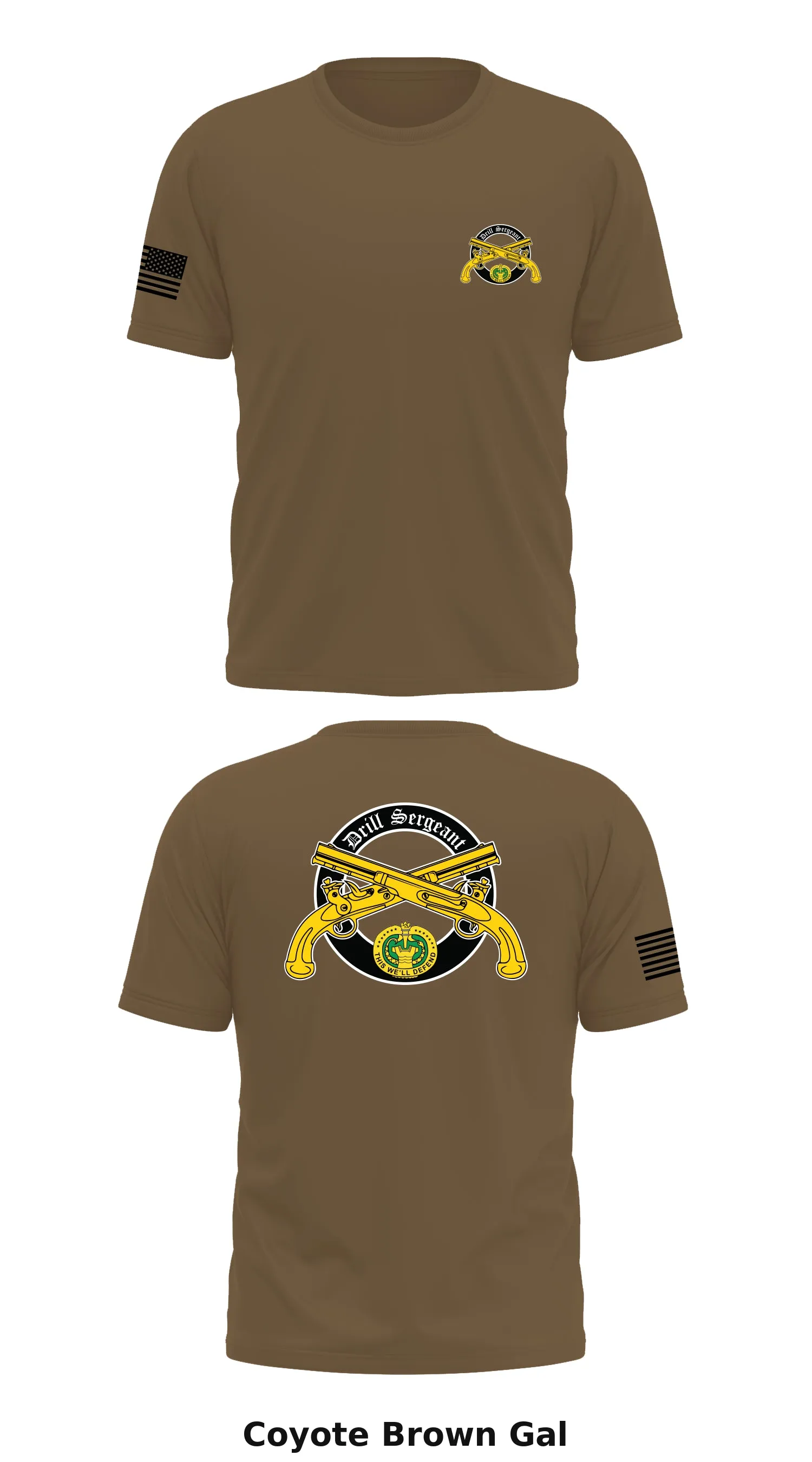 E. Co 1/354th Store 1 Core Men's SS Performance Tee - Gal