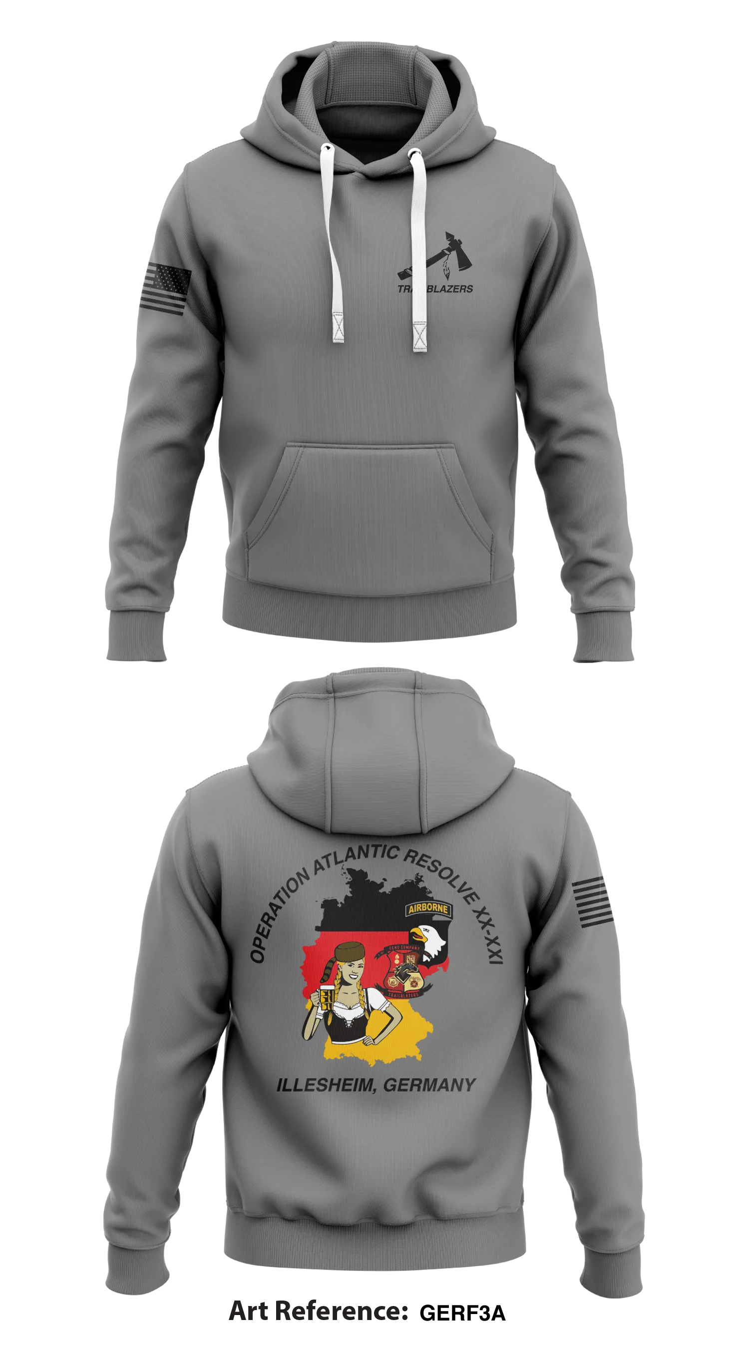 E Co. 6-11st AVN REGT Store 1  Core Men's Hooded Performance Sweatshirt - geRF3a