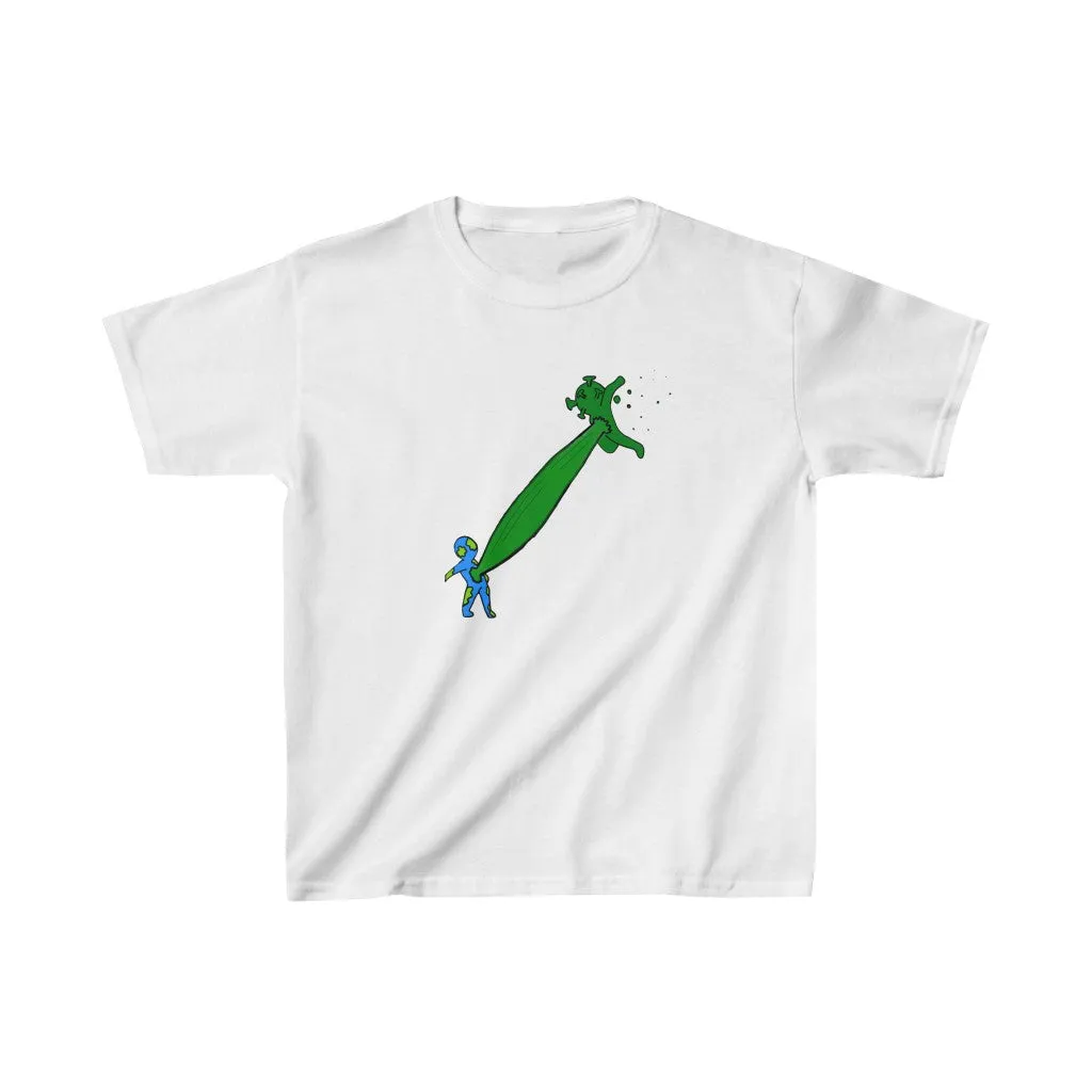 Earth versus Corona virus 7   heavy cotton™ tee