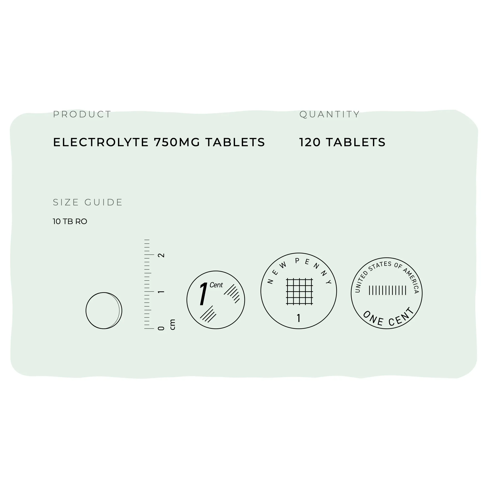 Electrolyte Tablets 750mg Vegan Friendly Nervous System Support - *HALF PRICE*