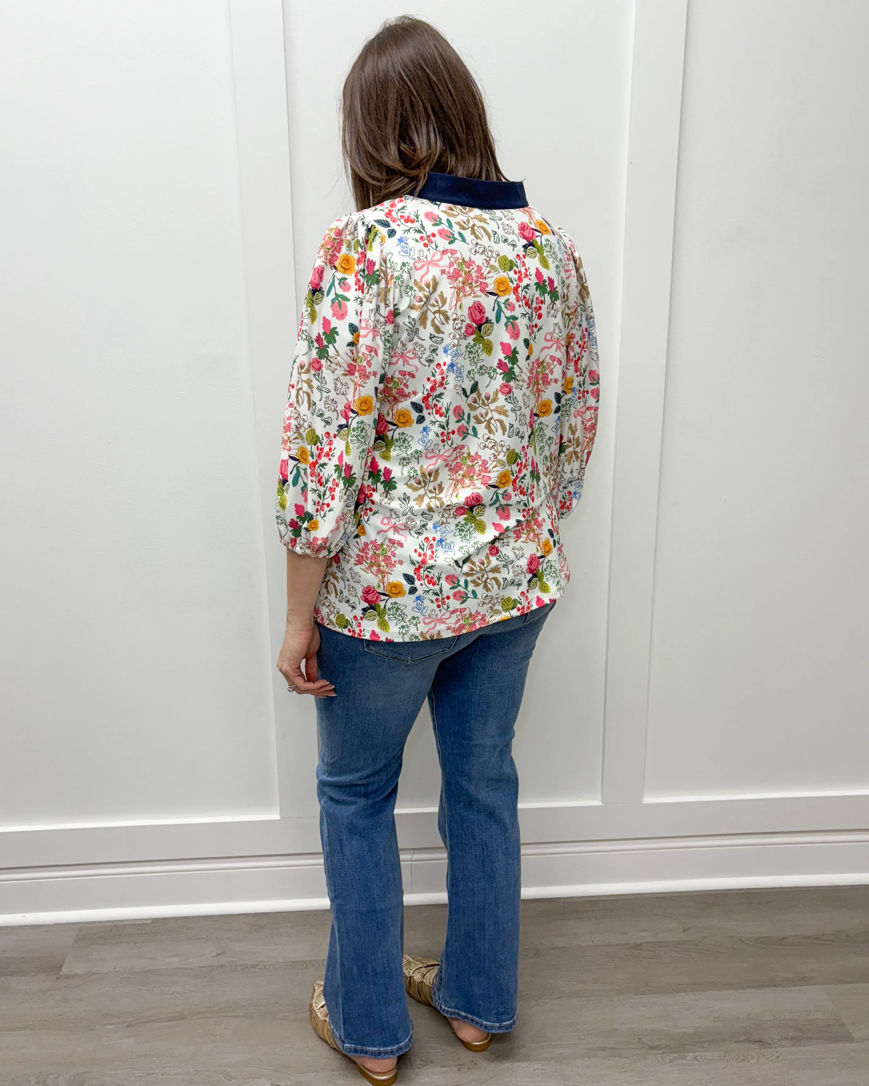Eliza Top - Flower Cart