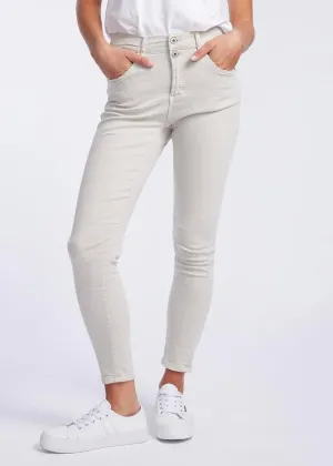Emma Stretch Jean ~ Beige